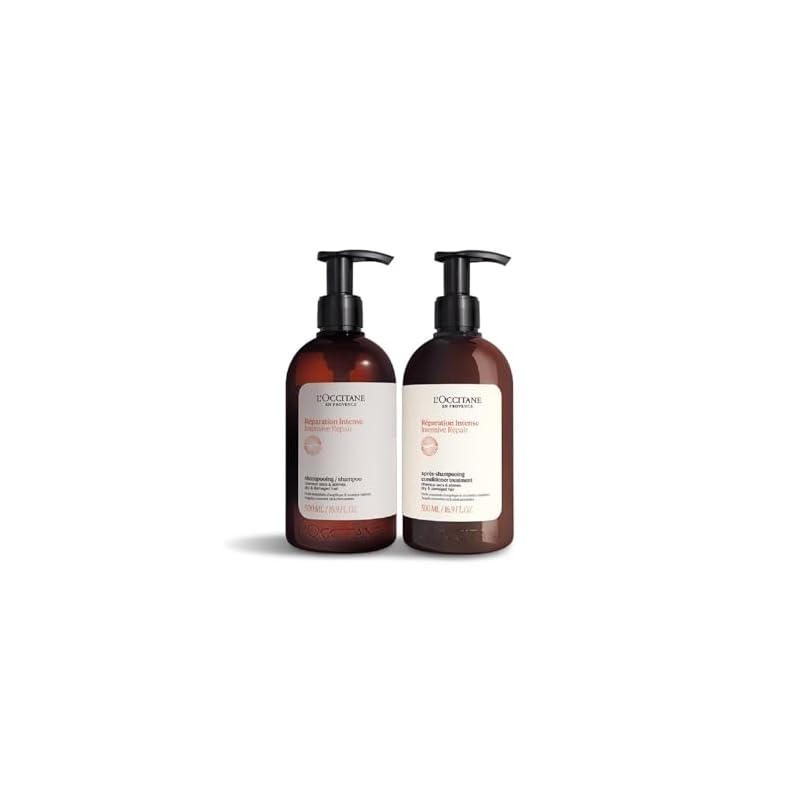 ロクシタン(LOCCITANE) インテンシヴリペア コンボ ダメージケア シャンプー コンディショナー セット 女性用 男性用 人気 ファイブハーブス リペアリング シリーズが処方を変えてリニュー