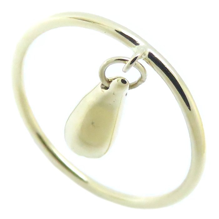 ティアドロップ リング 指輪 10号 K18YG イエローゴールド/294004【中古】