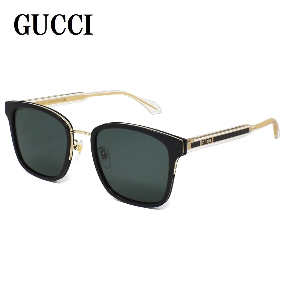 国内正規品 GG0563SKN 001 サングラス アジアンフィット アイウェア メガネ 眼鏡 UVカット 紫外線カット グレー ブラック