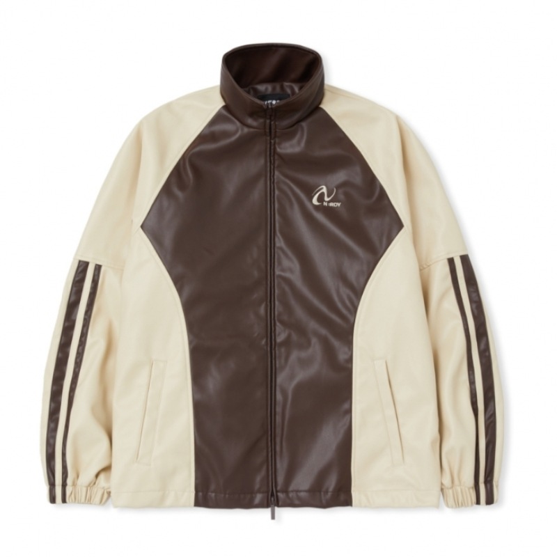 NERDY エコレザートラックトップブラウン 17,935円