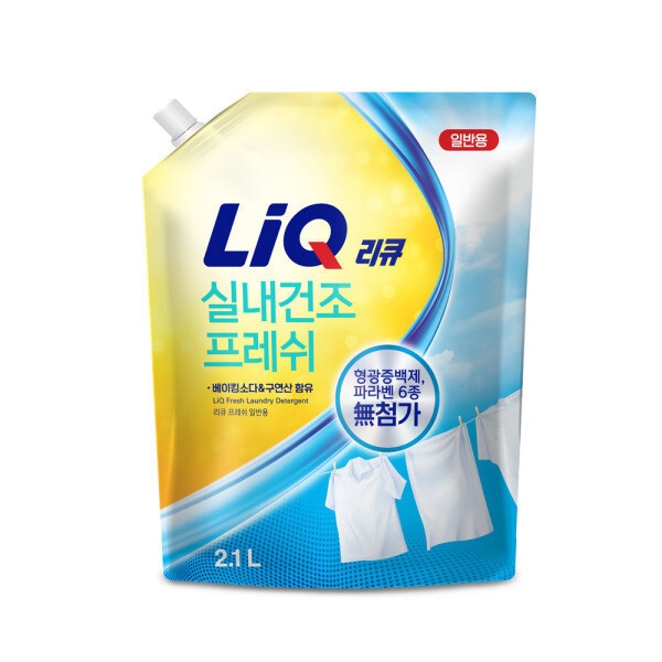 利休 フレッシュ 部屋干し 一般用 2.1L 4個