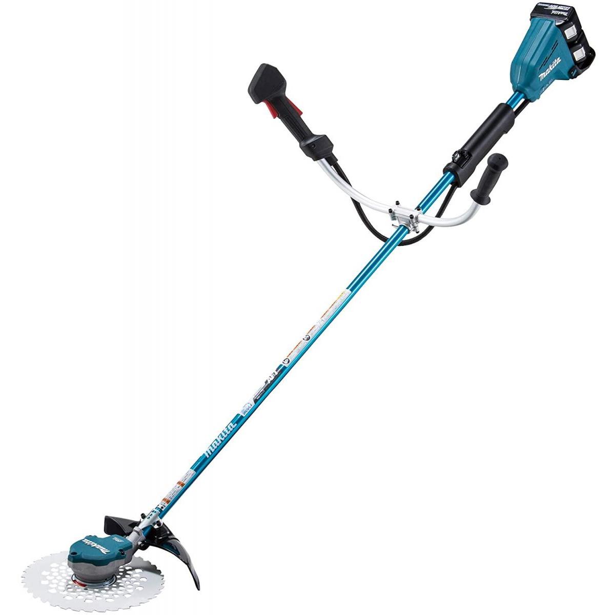 マキタ 充電式草刈機18V+18V 刈込幅255mm Uハンドル 6Ahバッテリ2本・充電器付 MUR368UDG2 刈払い機 草刈り機 除草