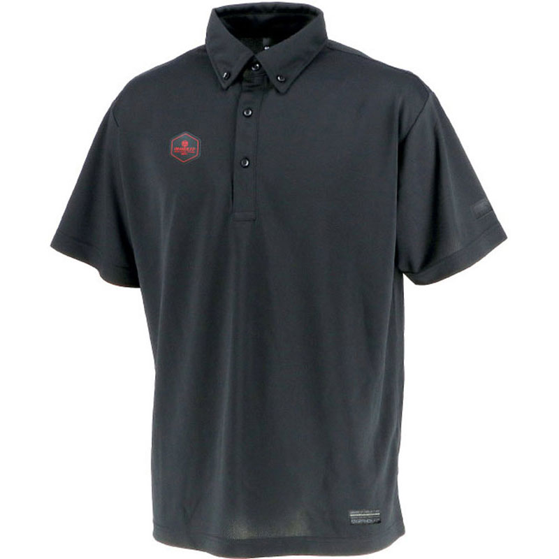 GRANDE.F.P(グランデエフピー) GRANDE.F.P グランデ・エフ・ピー.ヘキサゴン.ハイパー.ボタンダウンポロシャツ フットサル ポロシャツ (gfph20004-0935)