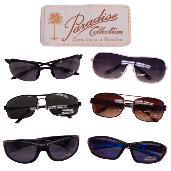 サングラス Paradise Collection 6 Assorted Sunglasses, PARACO6