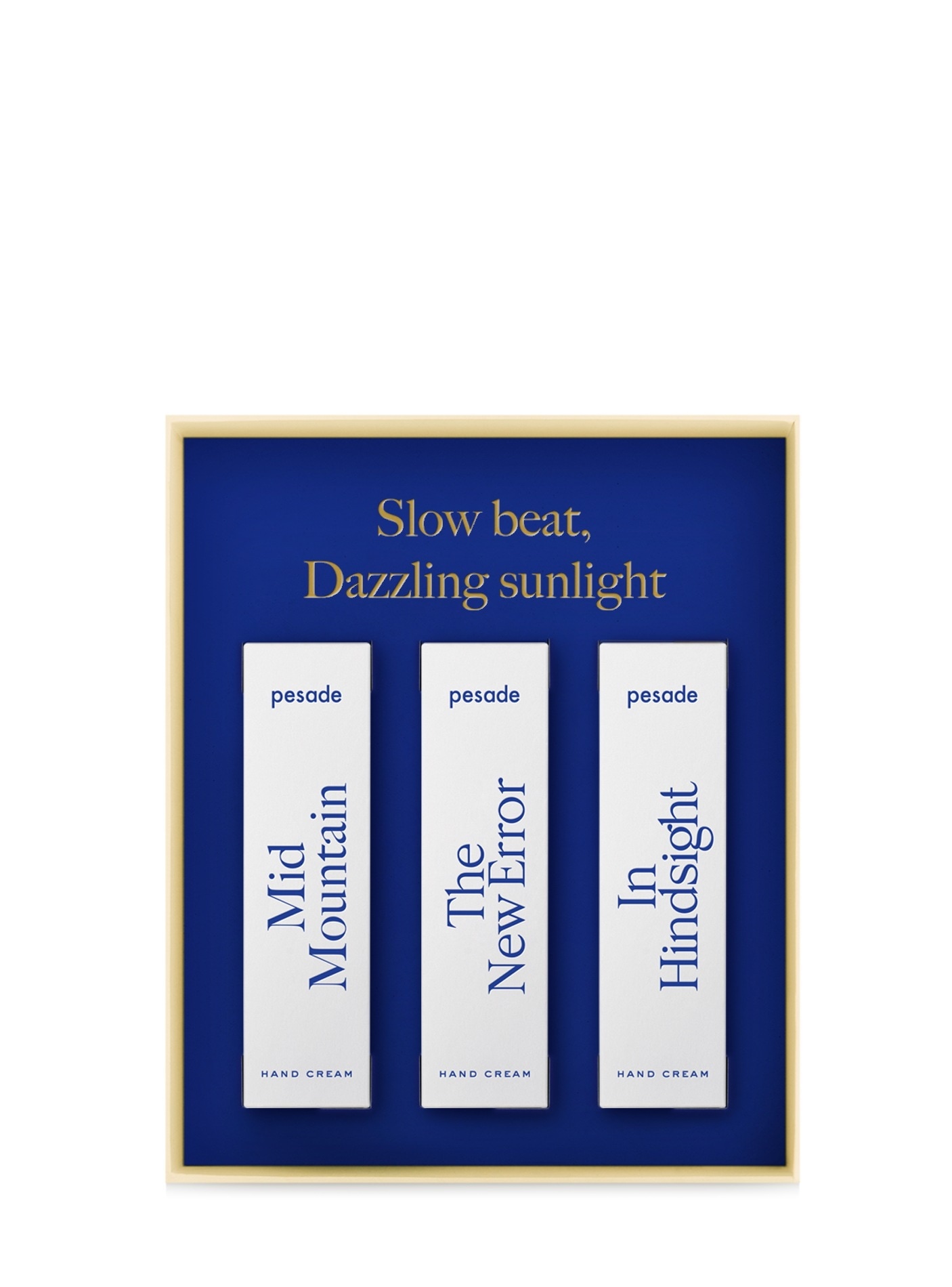 ペサード Hand cream trio set Hand cream 50ml x 3ea(Aromatic Woody l Oriental Woody l Floral Musky 韓国香水