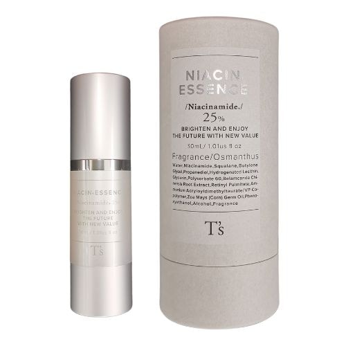 [国内正規品]T’s ナイアシンエッセンス 30mL ナイアシンヴェール ナイアシンアミド 美容液 スキンケア 美肌 ビタミンB群 化粧品 化粧水 エイジングケア