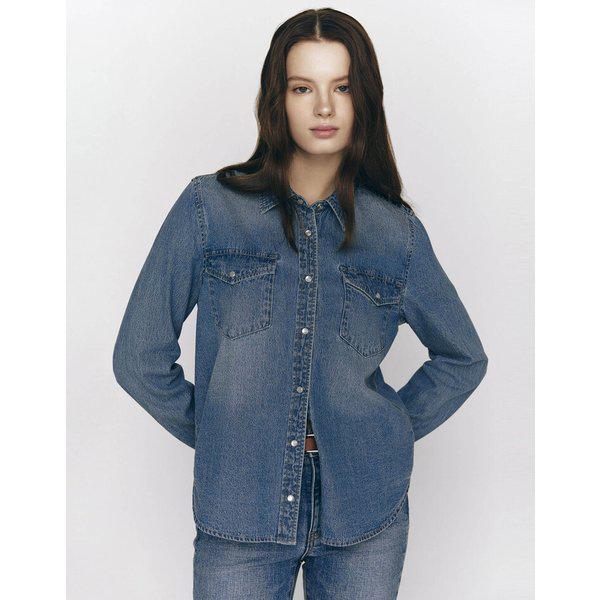 NEW 女性デニムシャツ 345507