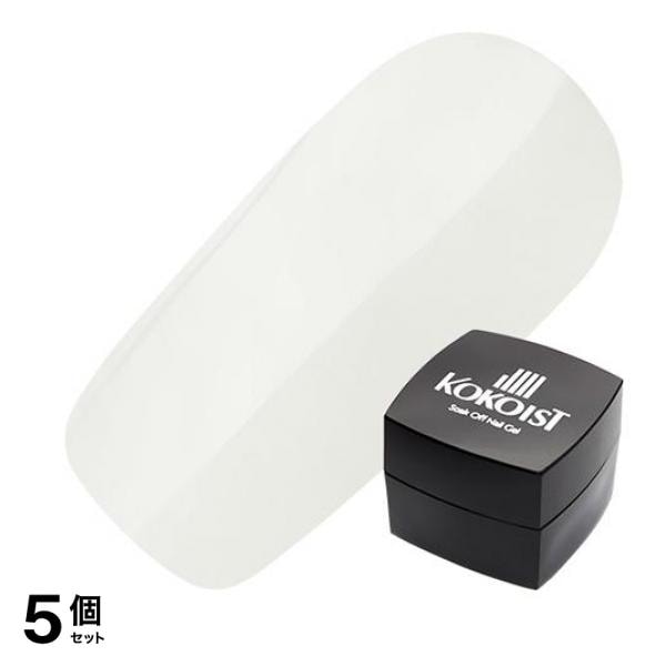KOKOIST(ココイスト) エクセルライン ソークオフカラージェル E-1 マキシホワイト 2.5g 5個セット 6,287円