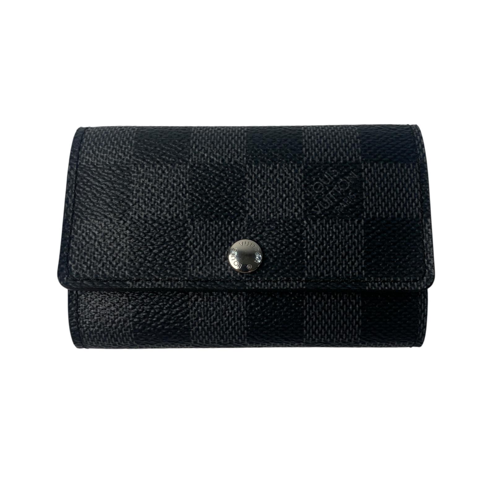 未使用 ルイ ヴィトン LOUIS VUITTON メンズ ダミエグラフィット 6連 キーケース CT4048