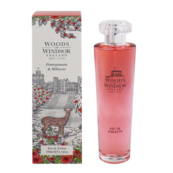 ウッズ オブ ウィンザー ポメグラネイト＆ハイビスカス EDT SP 100ml