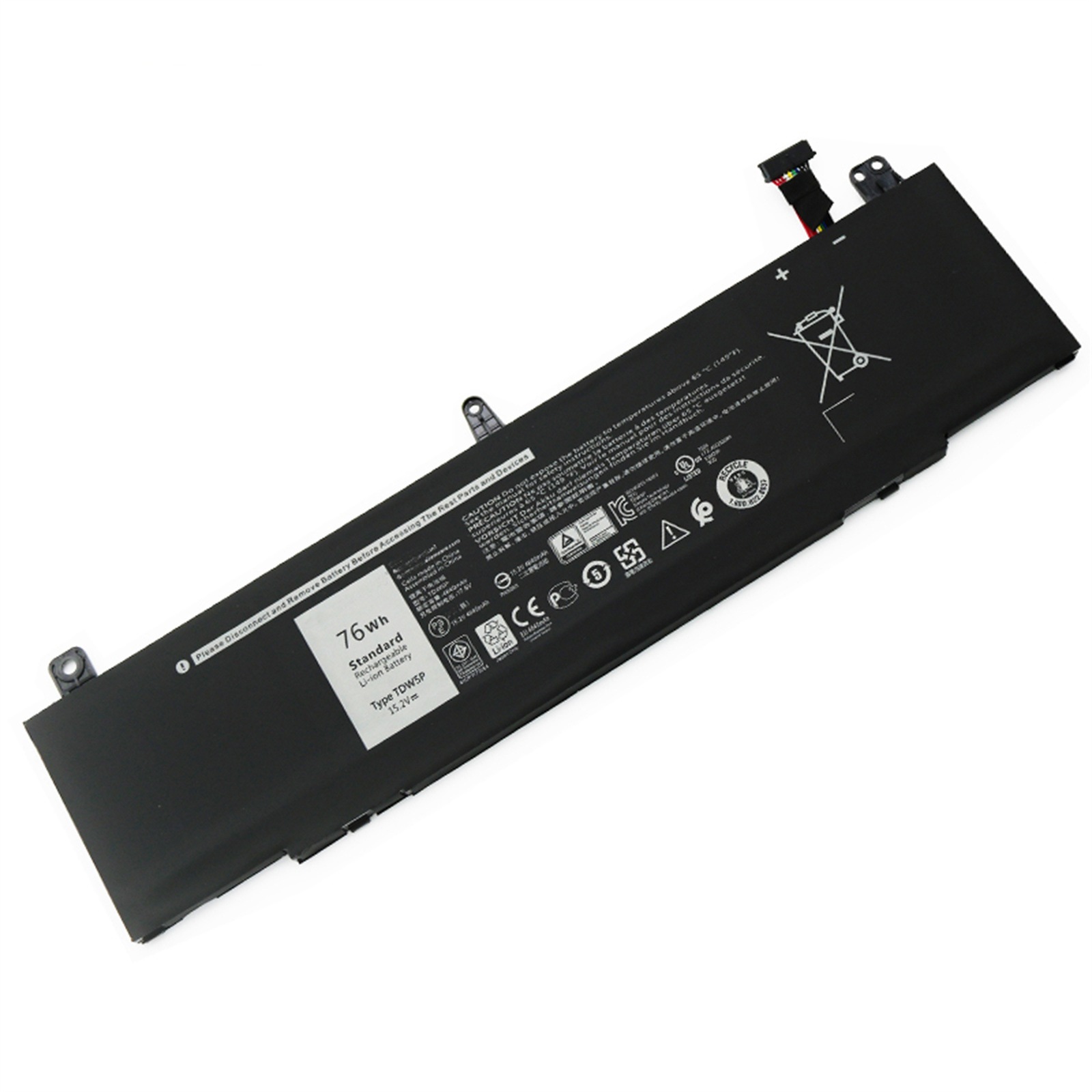 TDW5P 電池・DELLノートパソコン互換 76Wh 13 R3 ALW13CR ALW13C TDW5P 交換用のバッテリー dc909-A760 7,268円