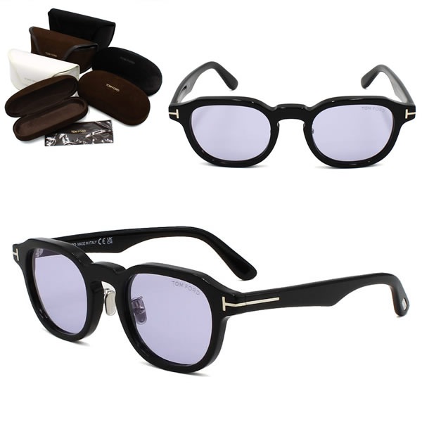 サングラス FT1230-D/S 01Y 50 サングラス EYEWEAR TF1230 ブラック ライトグレー アジアンフィット メンズ レディース ユニセックス