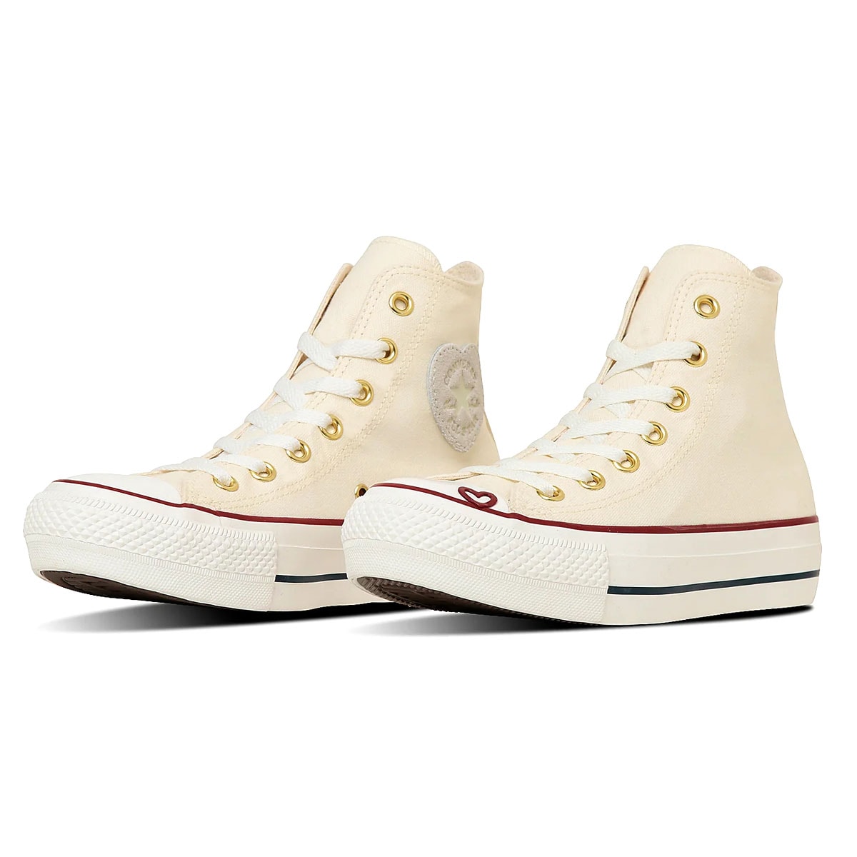 オールスター PLTS HEARTPOINT HI ハイカット レディース カジュアル 人気 おしゃれ 春 夏 秋 冬 ハイカットスニーカー キャンバスシューズ スニーカー 靴 シューズ