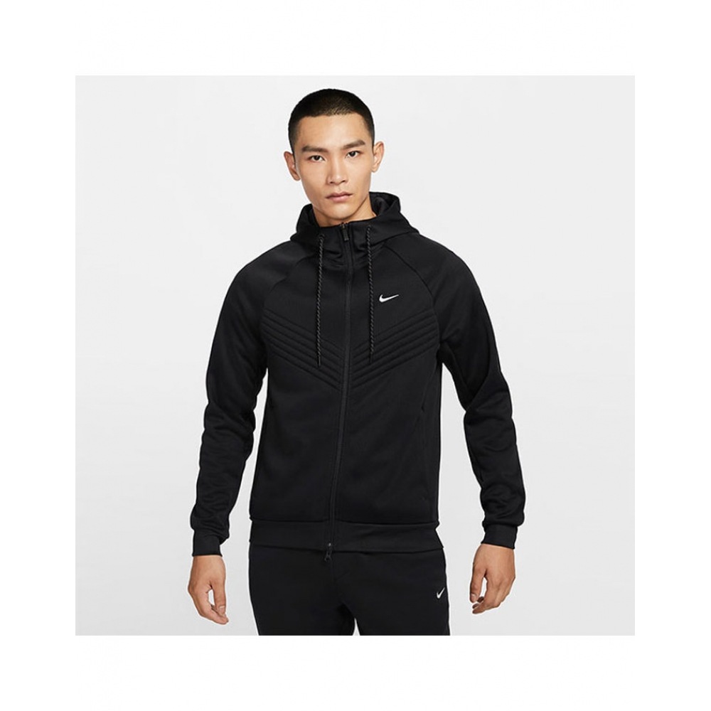 国内店ナイキフード付きジップアップサーマスフィア撥水防寒フルジップジャケット FZ1108-010 S2411