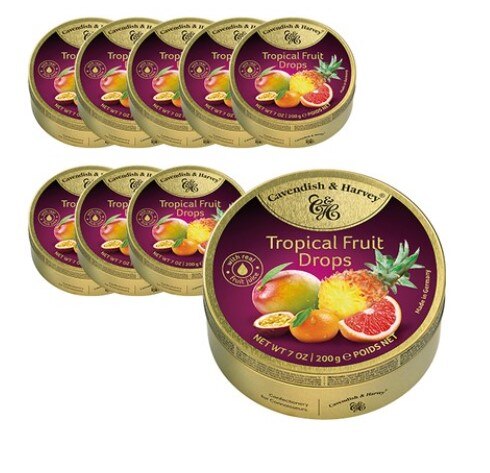 キャビンディッシュアンドホビー トロピカルキャンディー 200g x 9ea