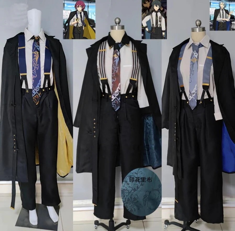 パーティーイベント用品コスチューム一式仮装 ハロウィン コスチューム コスプレ衣装 HiMERU 影片みか 茨  七種 あんさんぶるスターズ ES スーツ ハロウィン 2023年新作入荷コスプレ