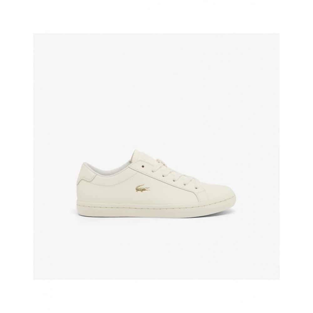 ラコステレディースストレートセット 2.0 レザースニーカー RZ0184W55N 18C