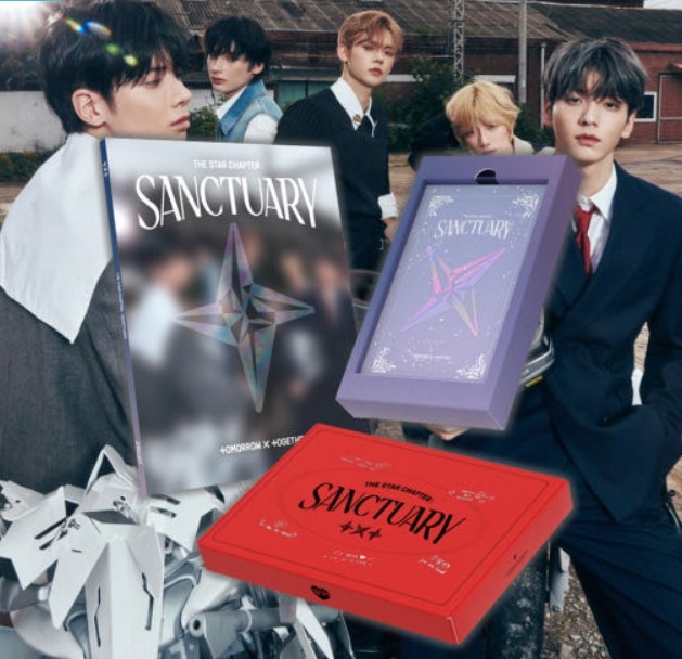 [バージョン選択]TXT TOMORROW X TOGETHER ミニ7集アルバム 星の章:SANCTUARY KNIGHT ver. SAVIOR ver. LOVER ver.