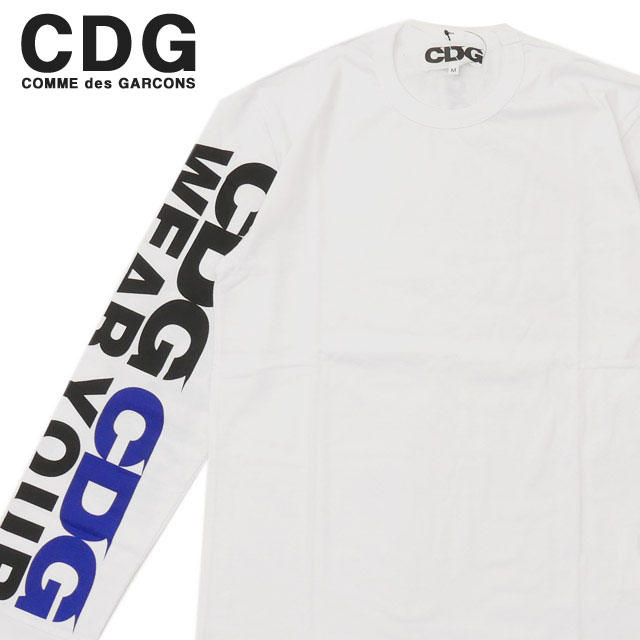 コムデギャルソン COMME des GARCONS FREEDOM L/S TEE 長袖Tシャツ WHITE 202-000966-040