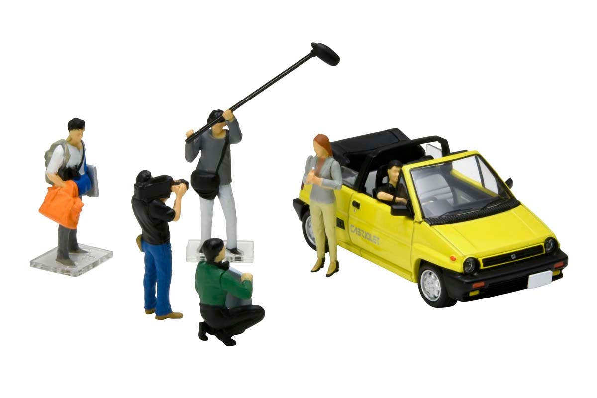 トミーテック 1/64 ジオコレ64 #カースナップ11b テレビクルー2【324751】 ミニカー TT 324751 ジオコレ カースナ11b テレビクルー2 4,277円