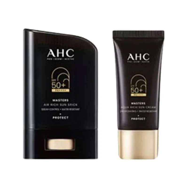 【大きいサイズです】マスターズ エアリッチサンスティック 22g+サンクリーム 14g/SPF50 + PA +++