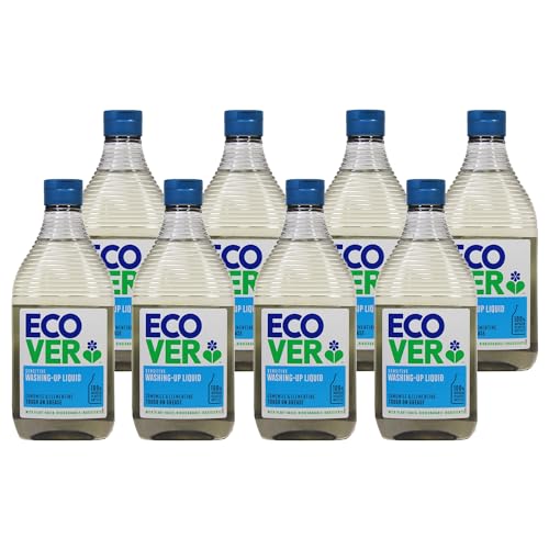 【まとめ買い】ECOVER(エコベール) エコベール 食器用洗剤 本体 カモミールの香り 450ml8個 ecover 手に優しい 植物由来 赤ちゃん 食器洗剤 キッチン洗剤 台所用洗剤 油汚れ ケー