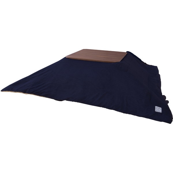 KK-163NV ネイビー 薄掛けコタツ布団 正方形 メーカー直送