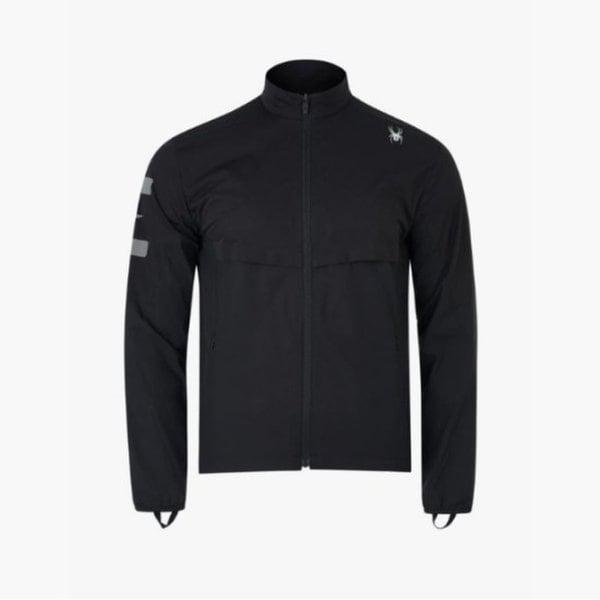 ウィンドブレーカー PQF SPJPCNJK233M-BLK [ユーロスポーツ] メンズハイブリッドランニングジャケット