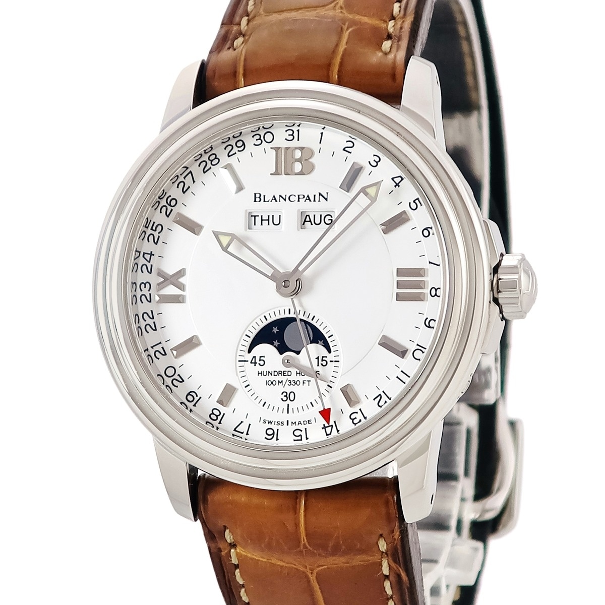 レマン トリプルカレンダー ムーンフェイズ B2763-1127A-11 自動巻き メンズ コンプリケーション 3年保証