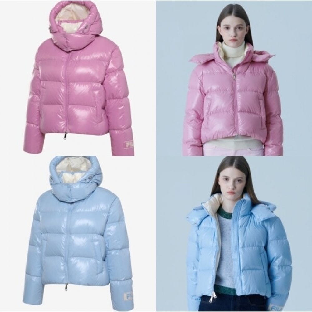 フィラ ミラノダウン フード グースダウン ショートパディングジャケット 2種から1つ FS2DJF4161F