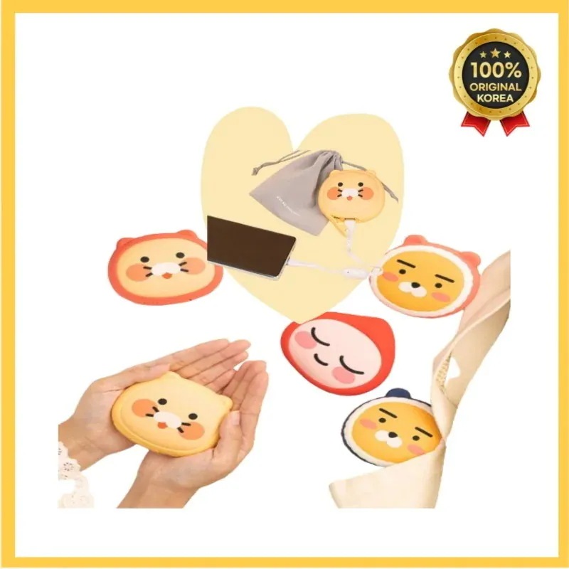 KAKA* カカ*フレンズ 顔型 カイロ 補助バッテリー 5000mAh Cタイプ 充電 6,765円