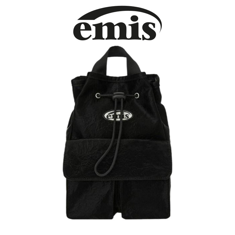 ミニ ワッペン ポケットリュック - BLACK [公式売場正規品]