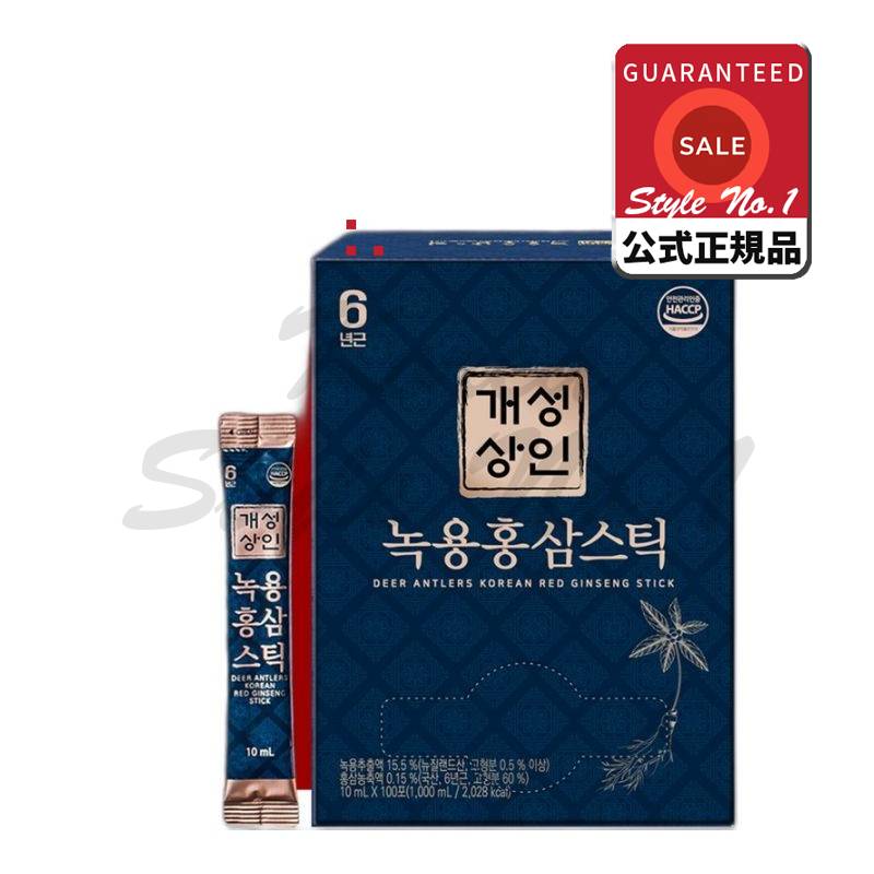 個性商人錆用紅参スティック100p＋ショッピングバッグ1L