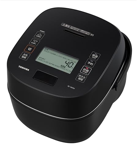 TOSHIBA(東芝) 炊飯器 5.5合 真空圧力IH rice cooker 日本製 保温白米40