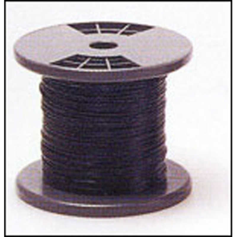 福井金属工芸　ナイロンコーティングワイヤー7本撚り 茶色　NO.6533