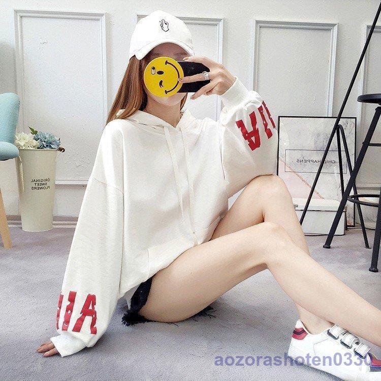 パーカー レディース 大きめ おしゃれ 長袖 スポーツ トップス 英字プリント 厚手 裏起毛 ジップ