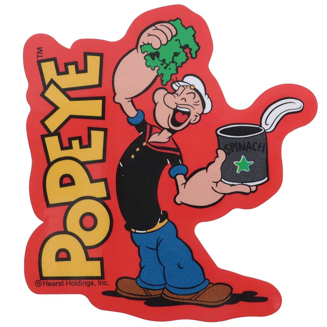 Qoo10 Py1010 ポパイ ビッグシール ダイカットビニール 文具