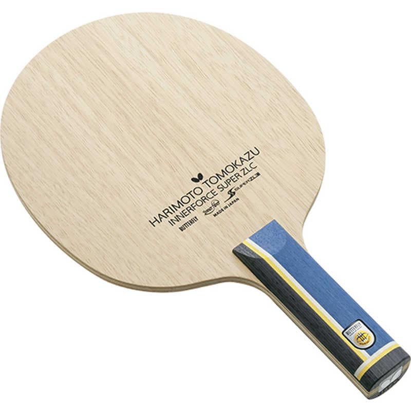 バタフライ　卓球ラケット シェークラケット 張本智和 インナーフォース スーパーZLC ストレート HARIMOTO TOMOKAZU INNERFORCE SUPER ZLC　37024
