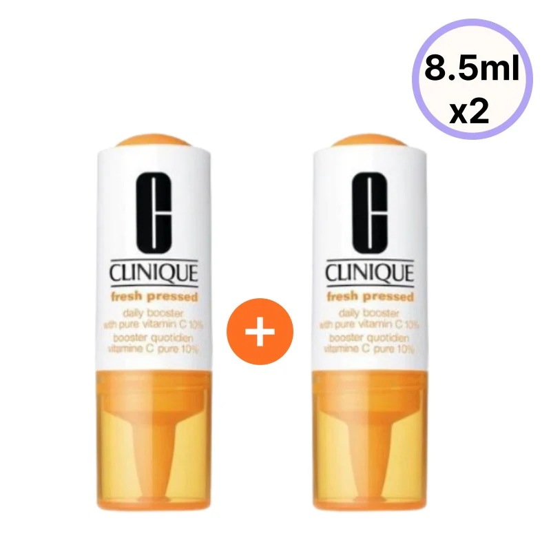 [1+1] フレッシュプレスド デイリーブースター ウィズ ピュアビタミンC 10% (8.5ml x 2) / 韓国コスメ