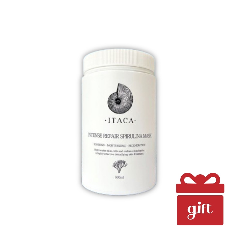 【大容量モデルリングパック】イタカ インテンス リペア スピルリナ 900ml 5万ppm配合・敏感肌・赤みケア・リフレッシュ ITACA INTENSE REPAIR SPIRULINA MODEL