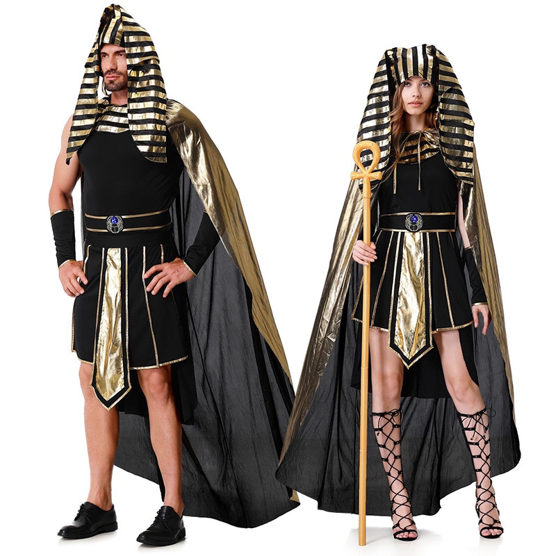 ハロウィンの大人エジプト衣装cosファラオの艶後服男女古代ギリシャ・ローマ国王の後公演セット