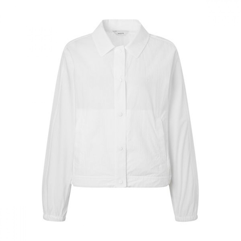 [ヘッジズレディース] 25SS ベージュ柄コットンブレンドジャンパー HSJU5B304IV