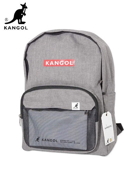 国内発送 KANGOL (カンゴール) KGSA-BG00035 BACK PACK (バックパック / リュック) Gray (グレー)