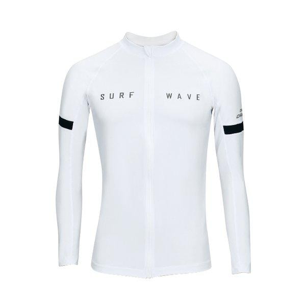 女性ラッシュガードジップアップ(S41-7)