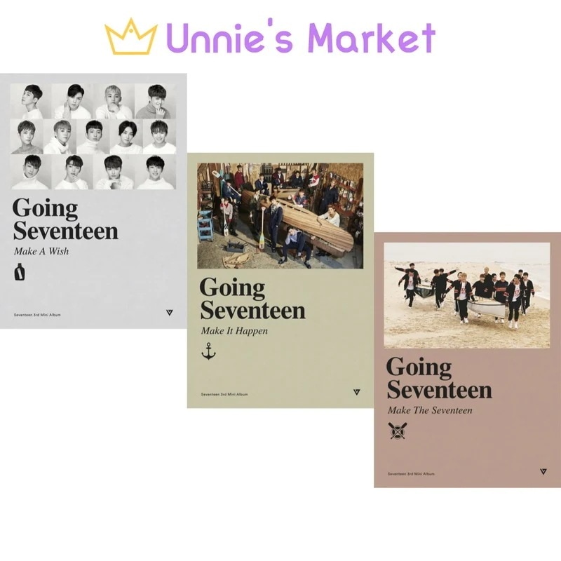 [SET] SEVENTEEN - Going Seventeen 3rd Mini Album + Free Photocard 1EA(fan-made) 7,480円
