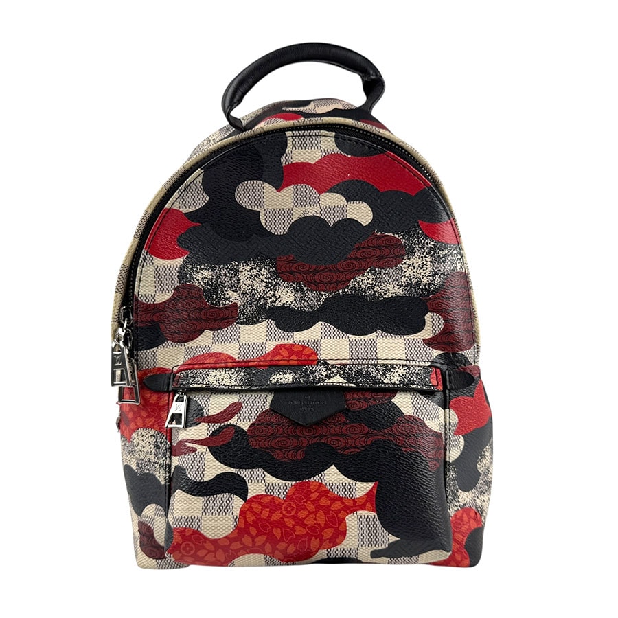 ルイ ヴィトン LOUIS VUITTON リュック LV×山本寛斎 パームスプリングスPM ダミエアズールキャンバス マルチカラー ユニセックス N41059 z6427 104,000円