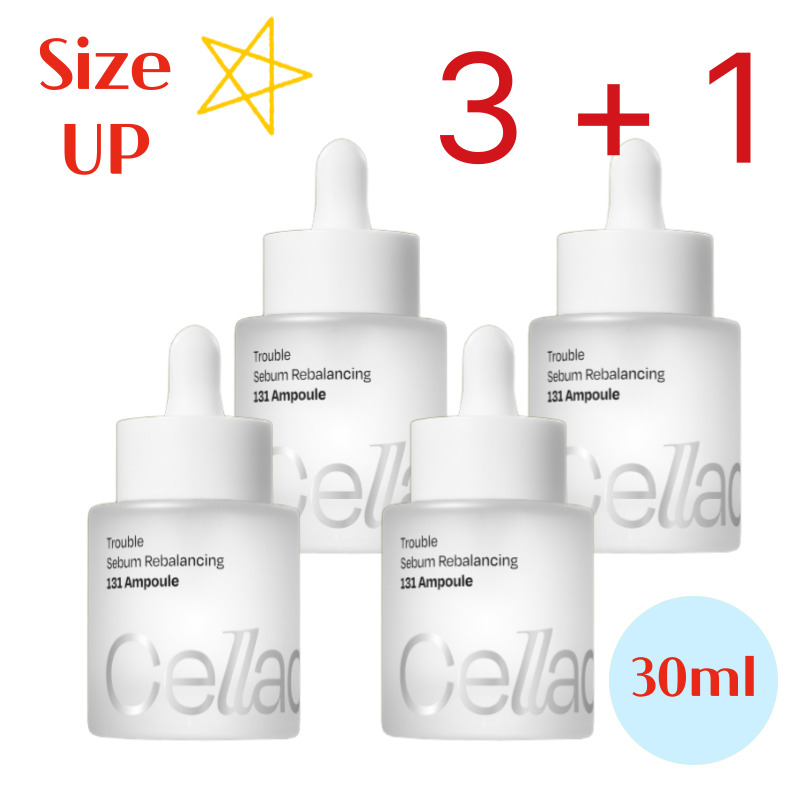 【期間限定3+1/ニキビケア】セバム リバランシング RX131 アンプル (30ml) / 皮脂をやさしく改善 / ニキビ肌専用美容液 / ニキビ跡 肌荒れ 黒ずみ 毛穴 ホワイトヘッド