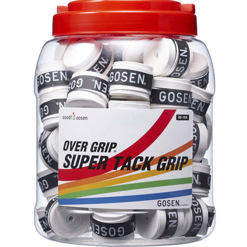 スーパータックグリップ 60個入リボックス ホワイト テニス グッズ その他 (og106bxwh)