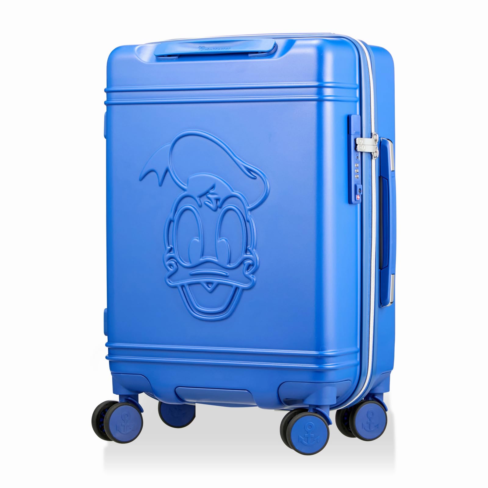 [ハピタス] スーツケース Sサイズ HAP2212-48 DN1.ミッキーマウスフェイスブラック