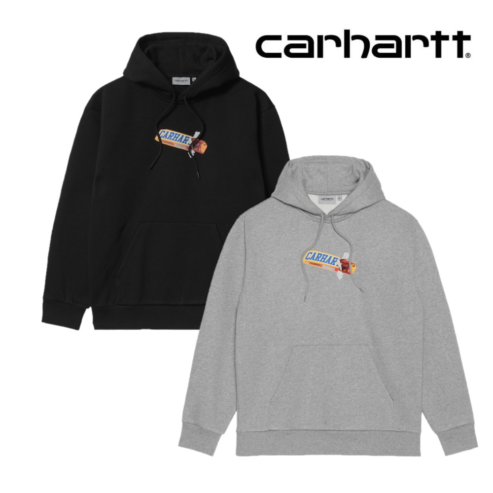 HOODED CHOCOLATE BAR SWEATSHIRT 2色